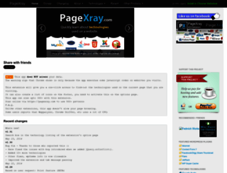 pagexray.com screenshot
