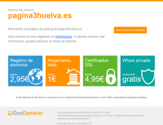 pagina3huelva.es screenshot