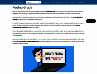 paginagratis.org screenshot
