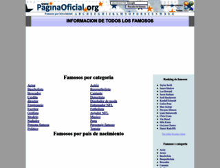 paginaoficial.org screenshot