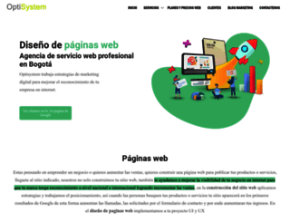 paginaswebbogotacolombia.com screenshot