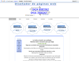 paginaswebgutierrez.com.ve screenshot