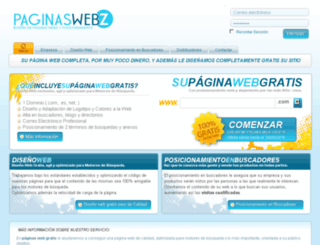 paginaswebz.com screenshot