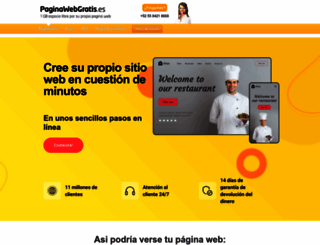 paginawebgratis.es screenshot