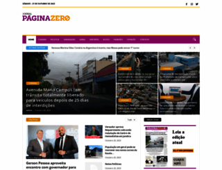 paginazero.com.br screenshot