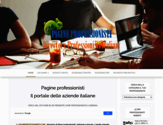 pagineprofessionisti.com screenshot
