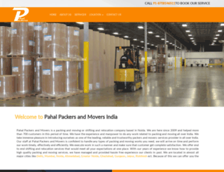 pahalpackers.com screenshot