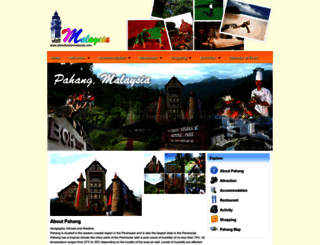 pahang.attractionsinmalaysia.com screenshot