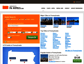 pahotels.com screenshot
