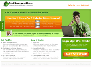 paid-surveys-at-home.surveyengines.com screenshot
