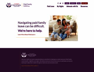 paidfamilyleave.org screenshot