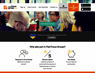 paidfocusgroup.co.uk screenshot