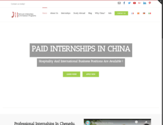paidinternshipsinchina.com screenshot
