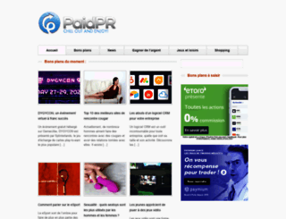 paidpr.com screenshot