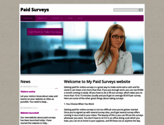 paidsurveys.webnode.com screenshot