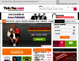 paiement.ticketac.com screenshot