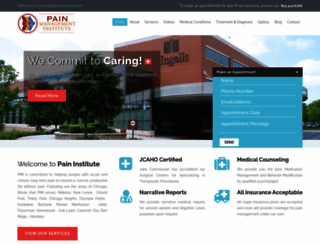 pain-institute.com screenshot