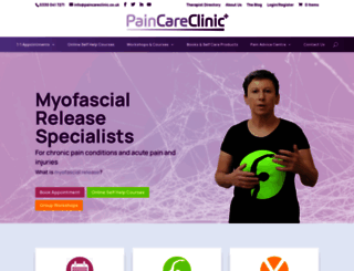 paincareclinic.co.uk screenshot