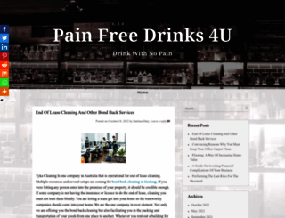 painfreedrinks4u.com screenshot