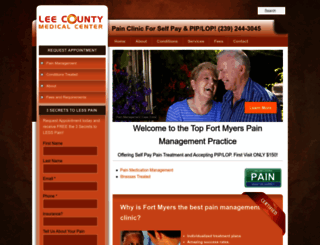 painmanagementfortmyers.com screenshot