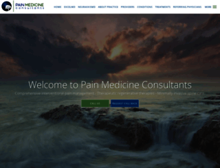 painmedicineconsultants.com screenshot