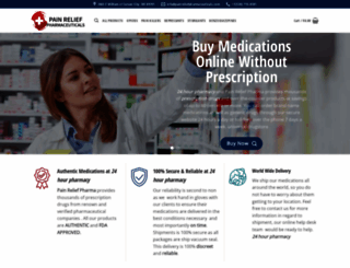 painreliefpharmaceuticals.com screenshot
