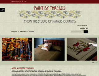 paint-by-threads.com screenshot