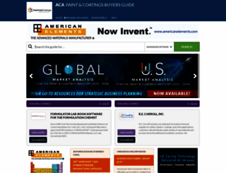 paintandcoatingsbuyersguide.com screenshot