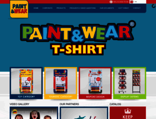paintandwear.com screenshot