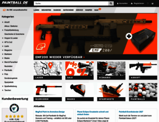 paintball.de screenshot