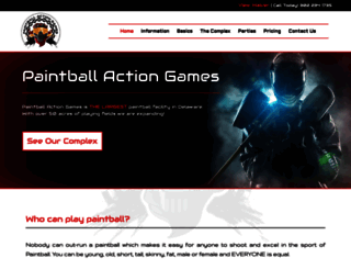 paintballactiongames.com screenshot