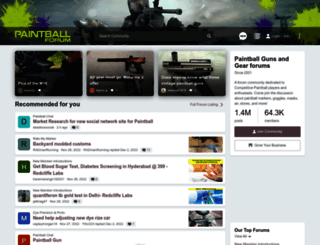 paintballforum.com screenshot