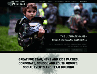 paintballgames.co.nz screenshot