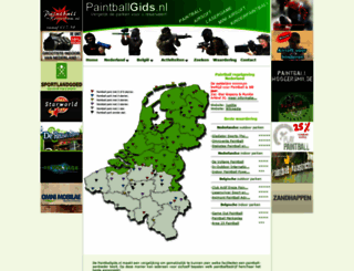 paintballgids.nl screenshot