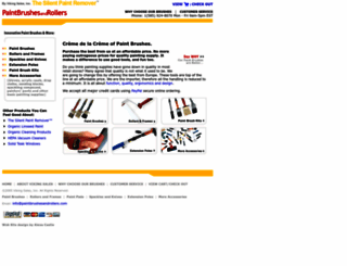 paintbrushesandrollers.com screenshot