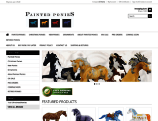 paintedponies.com.au screenshot