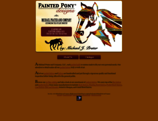 paintedponydesignsbymichaelprater.com screenshot