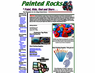 paintedrocks.com screenshot