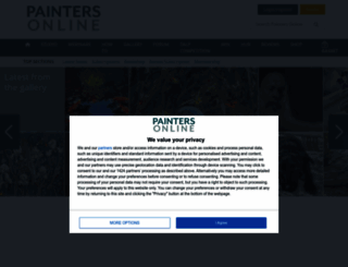 painters-online.co.uk screenshot