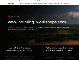 painting-workshops.com screenshot