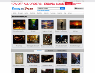 paintingandframe.com screenshot