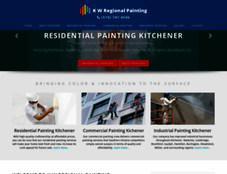 paintingkitchener.ca screenshot