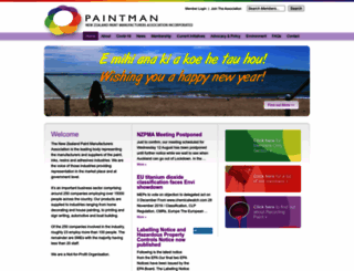 paintman.org.nz screenshot