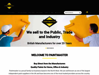 paintmaster.co.uk screenshot