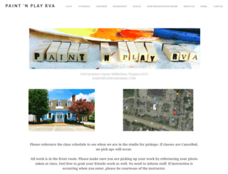 paintnplayrva.com screenshot