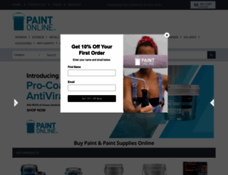 paintonline.com.au screenshot