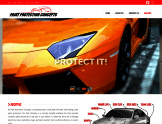 paintprotectionconcepts.com screenshot