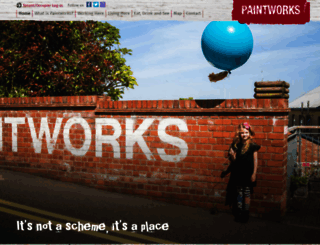 paintworksbristol.co.uk screenshot