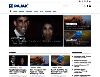 pajak.com screenshot