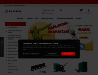 pajtech.cz screenshot